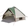 vidaXL Teepee stan pro 6 osob 6 osoba Zelen&aacute; a b&iacute;l&aacute;