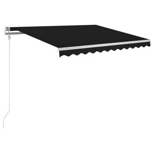vidaXL Automatick&aacute; zatahovac&iacute; mark&yacute;za 300 x 250 cm antracitov&aacute;