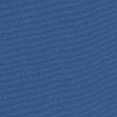 vidaXL Klubové křeslo s podnožkou modré textil