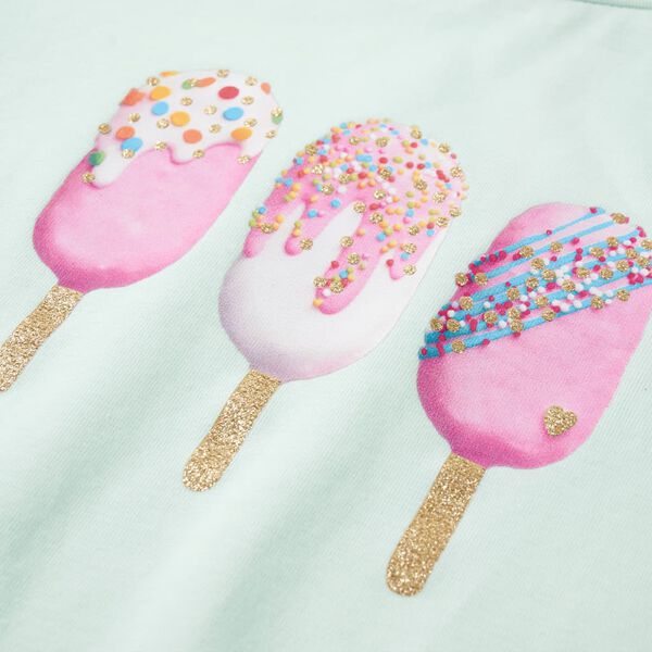 Dětské tričko světle mátové 104