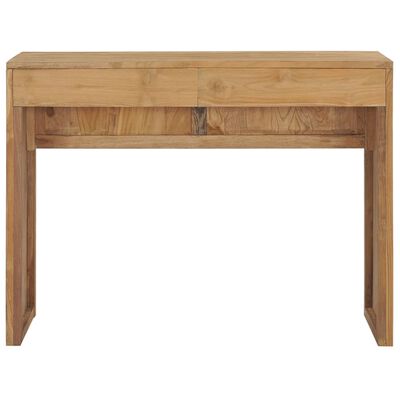 vidaXL Konzolový stolek 100 x 35 x 75 cm masivní teakové dřevo