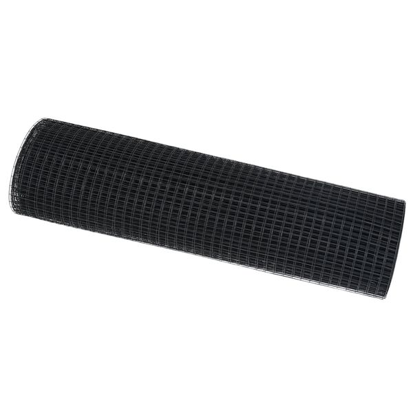 vidaXL Svařovan&yacute; dr&aacute;těn&yacute; plot &Scaron;ed&aacute; 0,6 x 25 m