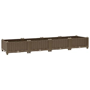 vidaXL Vyv&yacute;&scaron;en&yacute; z&aacute;hon 160 x 40 x 23 cm polypropylen