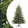 vidaXL Uměl&yacute; v&aacute;nočn&iacute; stromek s baňkami 120 cm 150 LED Tepl&aacute; b&iacute;l&aacute;