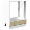 vidaXL Skř&iacute;ňka na troubu dub sonoma 60 x 46 x 81,5 cm dřevotř&iacute;ska