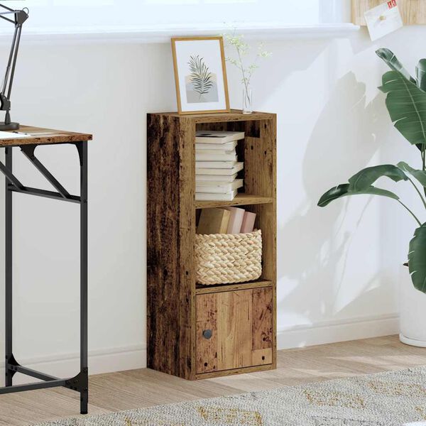 vidaXL Knihovna old wood 31x24x77 cm kompozitn&iacute; dřevo