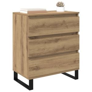 vidaXL Serv&iacute;rovac&iacute; skř&iacute;ň Artisanov&yacute; dub 60 x 35 x 70 cm