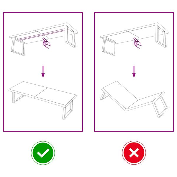 vidaXL Stolní deska světle hnědá 160x50x(2-4)cm ošetřený masivní dub