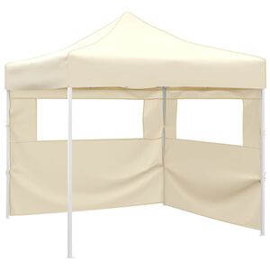 vidaXL Skl&aacute;dac&iacute; stan se 2 stěnami 291x291x315 cm kr&eacute;mov&yacute;