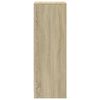 vidaXL Příborník LED dub sonoma 38 x 34 x 100 cm kompozitní dřevo