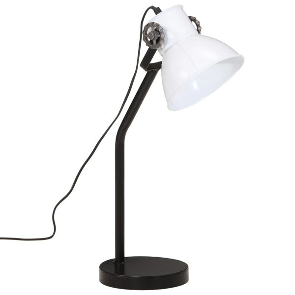 vidaXL Stoln&iacute; lampa 25 W b&iacute;l&aacute; 17 x 17 x 60 cm E27