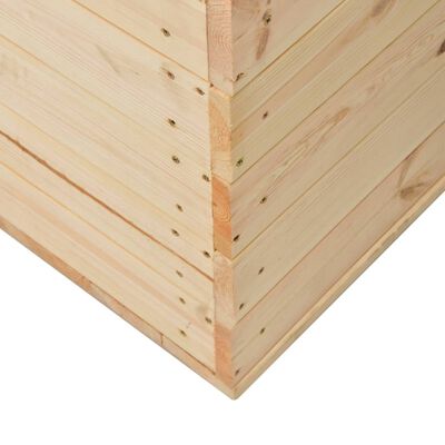 vidaXL Úložný box 120 x 63 x 60 cm masivní borové dřevo
