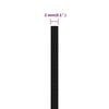 vidaXL Pracovn&iacute; lano čern&eacute; 2 mm 250 m polypropylen