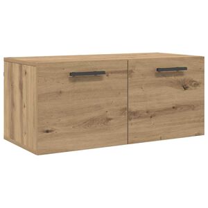 vidaXL N&aacute;stěnn&aacute; skř&iacute;ňka 80 x 36.5 x 35 cm Kompozitn&iacute; dřevo dub artisan