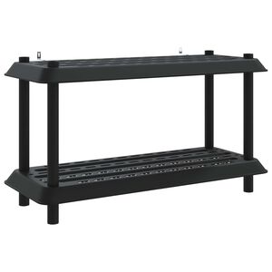 vidaXL Reg&aacute;lov&aacute; jednotka 2 pater 100 x 40 x 55,5 cm PP Antracitov&aacute;