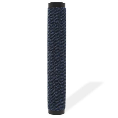 vidaXL Protiprachová obdélníková rohožka všívaná 60x90cm modrá