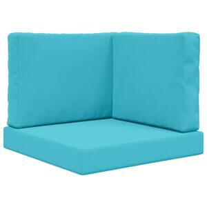 vidaXL Venkovn&iacute; pol&scaron;t&aacute;ř na pohovku Polyester Tyrkysov&aacute; 60 x 60 cm