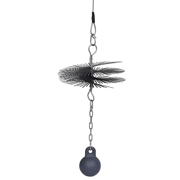 Kulat&yacute; kart&aacute;č na či&scaron;těn&iacute; kom&iacute;nů průměr 25 cm