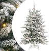 vidaXL Uměl&yacute; Skl&aacute;dac&iacute; V&aacute;nočn&iacute; Strom B&iacute;l&aacute; 120 cm PE a PVC