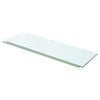 vidaXL Policov&eacute; desky 2 ks sklo čir&eacute; 60 x 15 cm