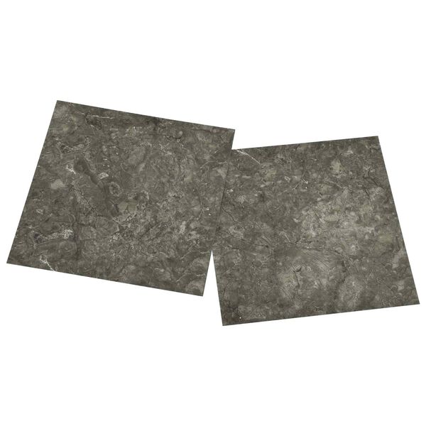 vidaXL Podlahov&aacute; prkna 55 pcs &Scaron;ed&yacute; 5,11 m&sup2; PVC