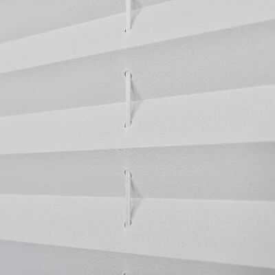Plisované žaluzie / rolety Plisse 110 x 200 cm - bílé