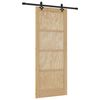 vidaXL Posuvn&eacute; dveře ORKDAL 86 x 211 cm Masivn&iacute; borovicov&eacute; dřevo
