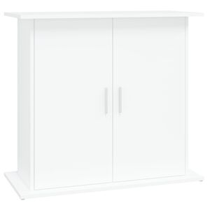 vidaXL Stojan na akv&aacute;rium b&iacute;l&yacute; 81 x 36 x 73 cm kompozitn&iacute; dřevo