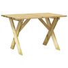 vidaXL Zahradn&iacute; stůl 110 x 73 x 70 cm impregnovan&eacute; borov&eacute; dřevo