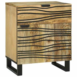 vidaXL Nočn&iacute; skř&iacute;ňka Př&iacute;rodn&iacute; 50 x 33 x 60 cm Kompozitn&iacute; dřevo