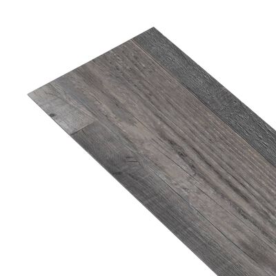 vidaXL Podlahová krytina PVC 4,46 m² 3 mm samolepicí průmyslové dřevo