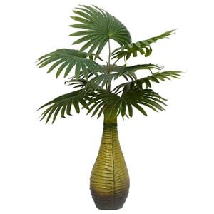 vidaXL Uměl&aacute; palma 9 listů 65 cm zelen&aacute;