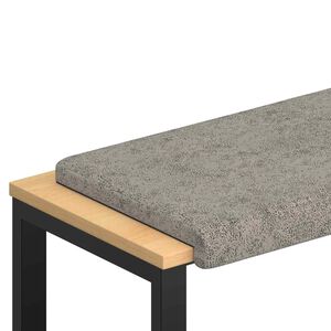 vidaXL Pol&scaron;t&aacute;ř na lavici Uměl&yacute; semi&scaron; Světle &scaron;ed&aacute; Hloubka 35 cm