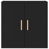 vidaXL N&aacute;stěnn&aacute; skř&iacute;ňka čern&aacute; 60 x 30 x 60 cm kompozitn&iacute; dřevo