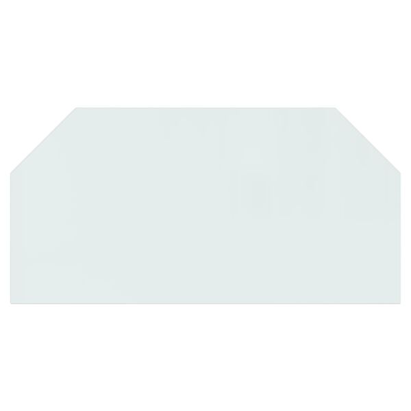 vidaXL Skleněn&aacute; deska pod kamna &scaron;esti&uacute;heln&iacute;kov&aacute; 120 x 60 cm