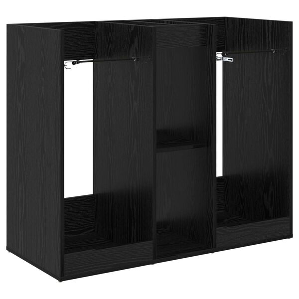 vidaXL Golfov&aacute; skř&iacute;ň Jednobarevn&yacute; Čern&yacute; dub 102 x 45 x 85,5 cm