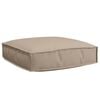 vidaXL Pol&scaron;t&aacute;ř Oxford l&aacute;tka Taupe 60 x 60 x 12 cm