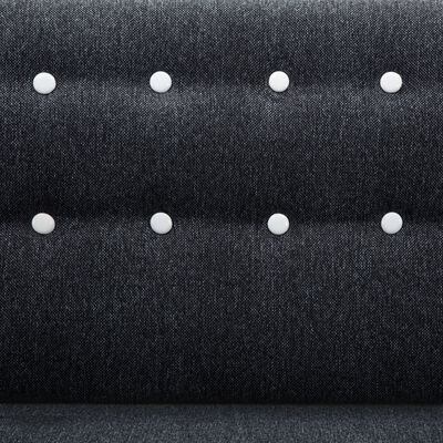 vidaXL Rohová sedačka textilní čalounění 171,5x138x81,5 cm tmavě šedá