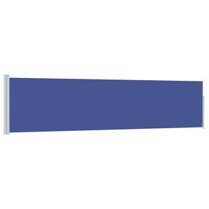 vidaXL Zatahovac&iacute; bočn&iacute; mark&yacute;za/z&aacute;stěna na terasu 120 x 500 cm modr&aacute;
