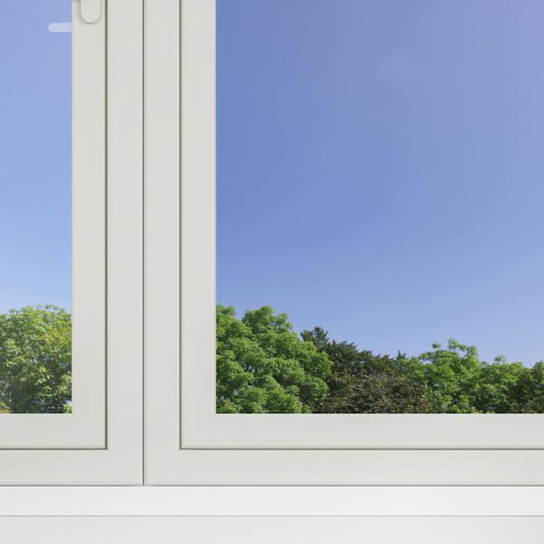 vidaXL Sol&aacute;rn&iacute; f&oacute;lie statick&aacute; reflexn&iacute; efekt stř&iacute;brn&aacute; 90 x 2000 cm PVC