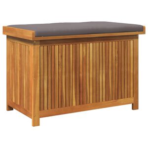 vidaXL Outdoor Cushion Box 90x50x60,5 cm Masivn&iacute; dřevo ak&aacute;cie