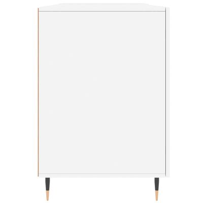 vidaXL Psací stůl bílý 140 x 50 x 75 cm kompozitní dřevo