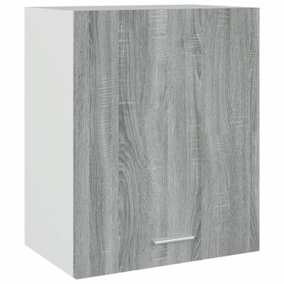 vidaXL Závěsná skříňka šedá sonoma 50 x 31 x 60 cm kompozitní dřevo