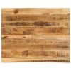 vidaXL Stoln&iacute; deska 100x80x2,5 cm živ&aacute; hrana hrub&eacute; mangovn&iacute;kov&eacute; dřevo