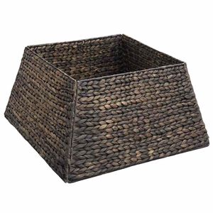 vidaXL Vánoční obojek na stromek Černá 50 x 50 x 25 cm Vodní hyacint