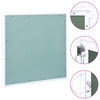 vidaXL Př&iacute;stupov&yacute; panel s hlin&iacute;kov&yacute;m r&aacute;mem a s&aacute;drokartonem 500x500 mm