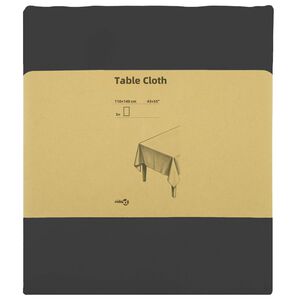 vidaXL Ubrousek na stůl 5 ks Tmavě &scaron;ed&aacute; 110 x 140 cm Polyester