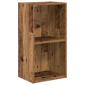 vidaXL Knihovna old wood 40 x 30 x 77 cm kompozitn&iacute; dřevo