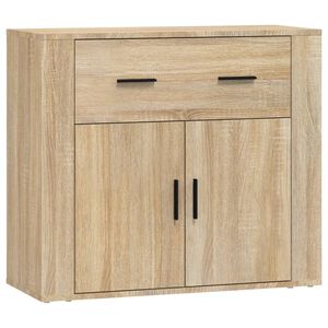 vidaXL Př&iacute;born&iacute;k dub sonoma 80x33x70 cm kompozitn&iacute; dřevo