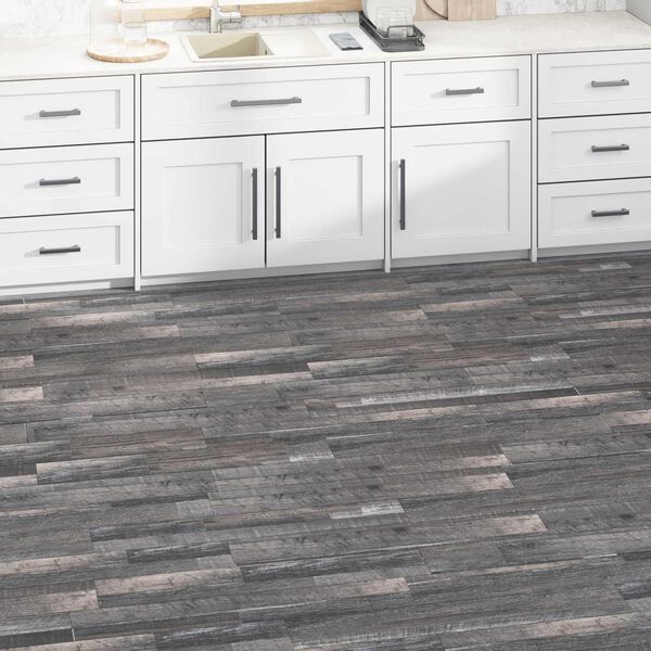 vidaXL Podlahov&aacute; prkna 36 pcs Hněd&aacute; 5,02 m&sup2; PVC